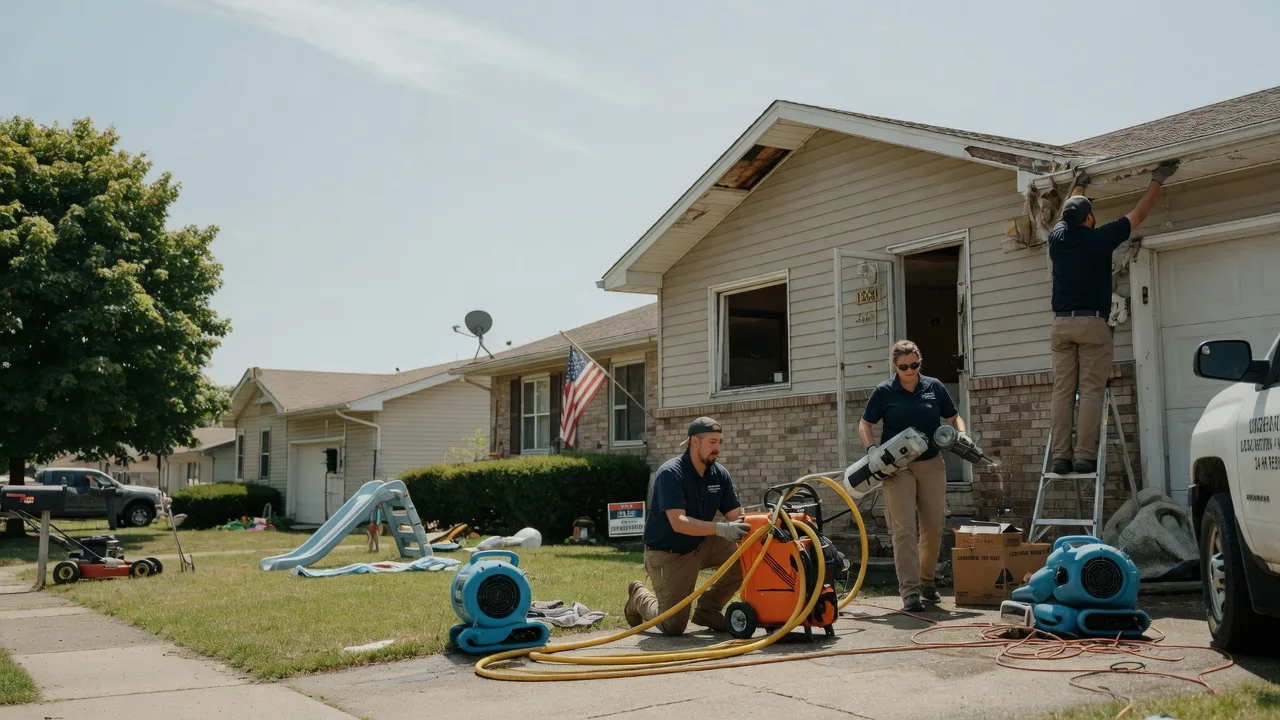 Water Damage Restoration in Utica, PA near me